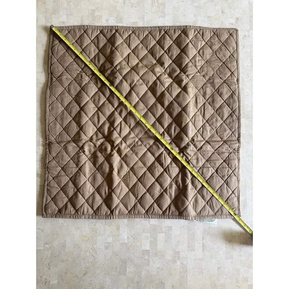 Ralph Lauren Cromwell Quilted Euro Sham Equestrian Old Money Preppy NEW $285